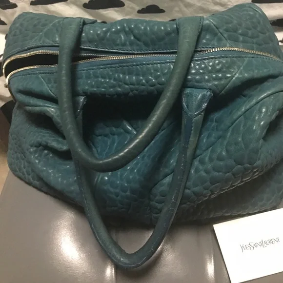 Yves saint laurent Authentic easy darkGreen Bag - Picture 8 of 8